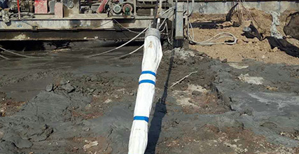 加壓灌注方式：凝結張拉快，單錨承載力高